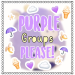 PURPLE GROUPS PLEASE