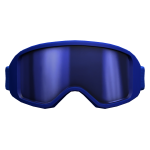 Blue Ski Goggles