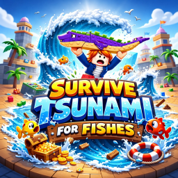 [🌊] SURVIVE TSUNAMI FOR FISHES