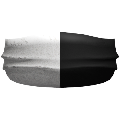 Black and White Tactical Face Mask