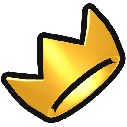 Cartoony Crown Gold Roblox item