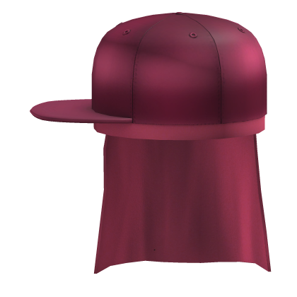 Pink Flat Brim Bandana Rapper Cap Roblox item