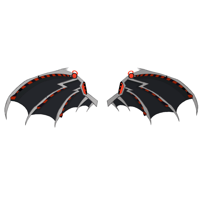 [Murder drones] Red OC wings