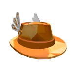 Orange Valk Fedora