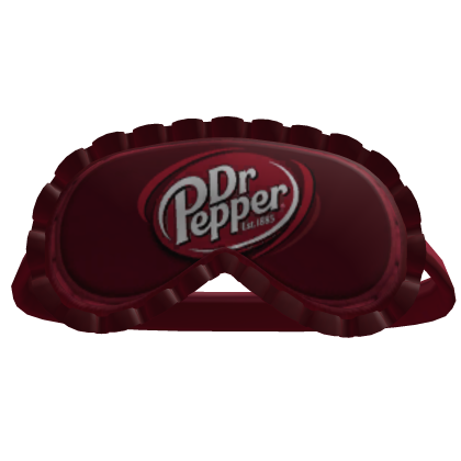 Dr. Pepper Soda Sleep Mask