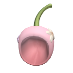 Cherubic Cherry Angel Hat (Pink)