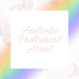 Aesthetic Photoshoot Area!!