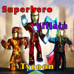 Superhero and Villains Tycoon