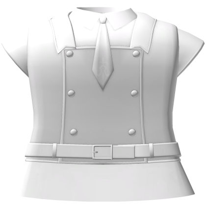 code anime academy school uniform in white