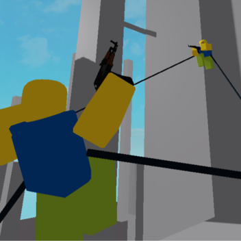 grappling hook and gun