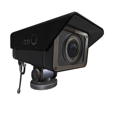 CCTV Camera on Shoulder (1.0)