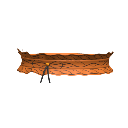 orange dainty lace ribbon choker 3.0 Roblox item