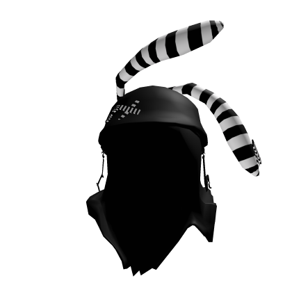 bunny helmet striped niche\emo\moe v2