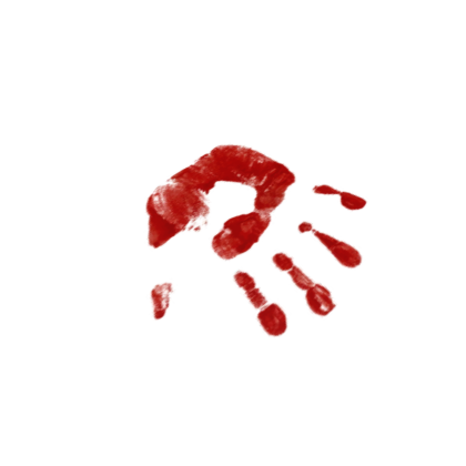 BLOOD HAND FOR HORROR!
