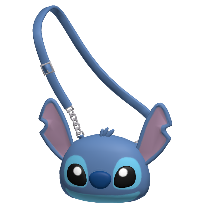 Blue Stitch Alien bag