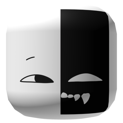 Black And White Skull Face