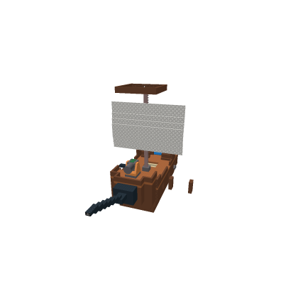 pirate ship = driveable 20% mine
