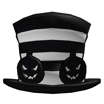 Black Cartoony Halloween Top Hat