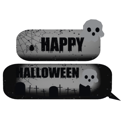Happy Halloween Ghost Sign