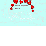 The Roblox officall fan group of adopt me