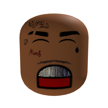 🔥man tattle grills tattoo face darkskin head thumbnail