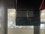 My basketball hoop, broken, but I still like it