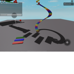 escape the rainbow obby!