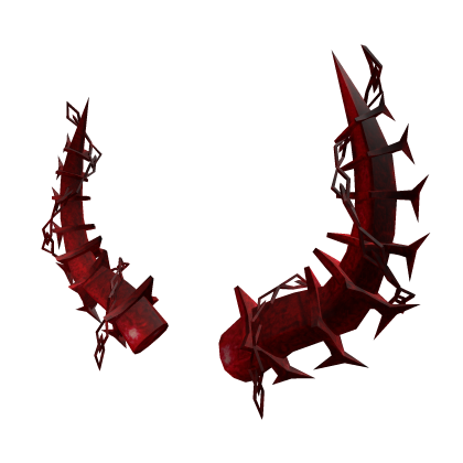 Crimson Wrath Horns Roblox item
