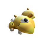 Golden Hungry Hippo Hat