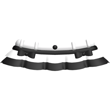 🫧 sweet bubbly moe doll skirt white n black Roblox item