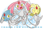 azelf,misperit and uxie loving club