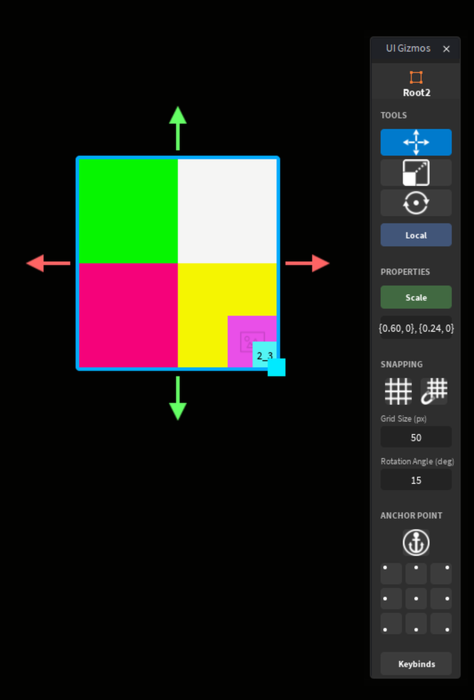 UI Gizmos preview 1