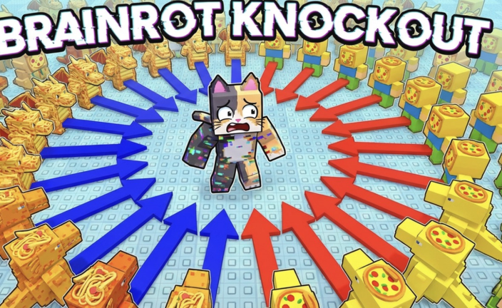 Brainrot Knockout!🐧 screenshot 1
