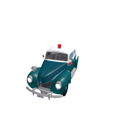 1940s NYPD Police car