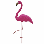 Plastic flamingo