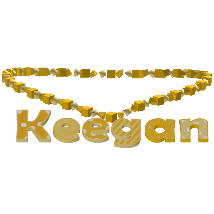  Keegan beaded necklace