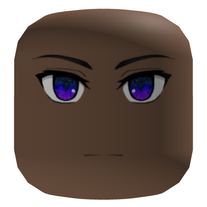 Anime Galaxy Eyes Face