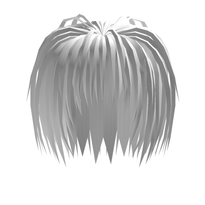 white moe vkei niche wispy anime hair Roblox item