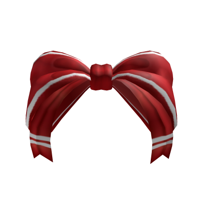 School Girl HeadBow Red
