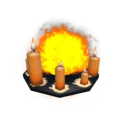 burning candels