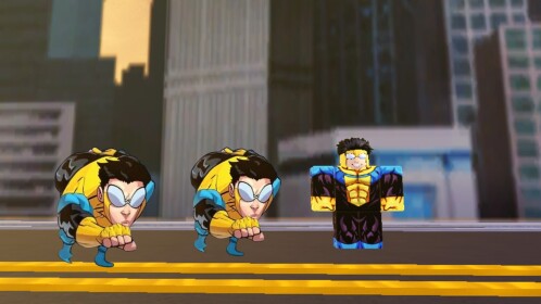And we run invincible [ New characters! ]