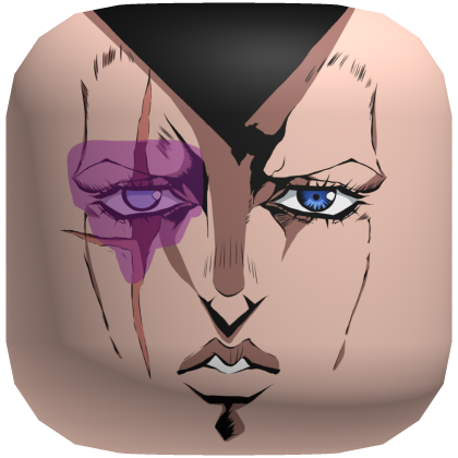 Polnareff face [Part 5 scar]
