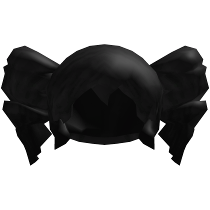 Classic Twintails [Black] Roblox item