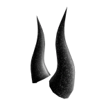 Black Fearsome Horns Of Destruction