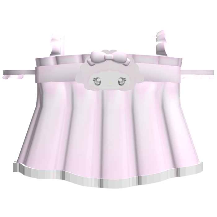 ♡・Cutesy bunny lamb doll pink dress