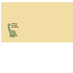 Dino luvs!