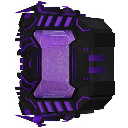 Cyber TV Titan Right Shoulder Robloxian (Purple)