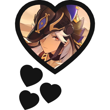 Cyno Thinking Hearts Genshin Impact