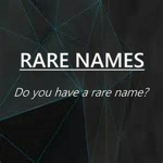 RARE NAMES | Original