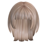 K-pop Bangs Layered Haircut (Hot Blonde)